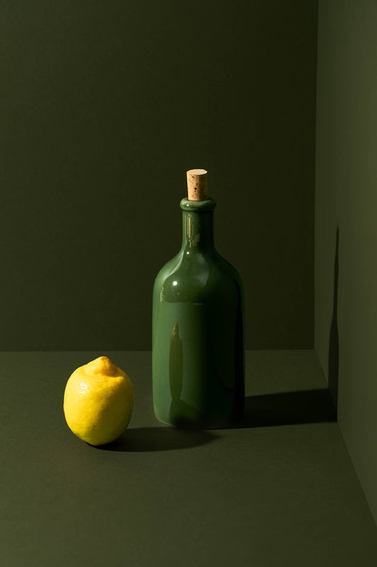 Stoneware Olive Oil Dispenser