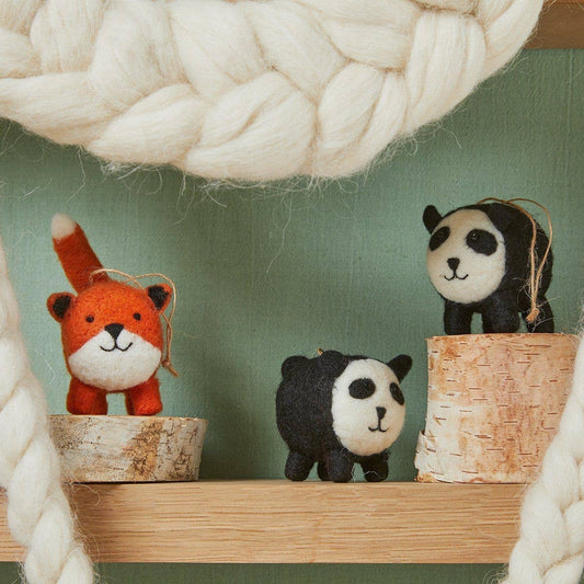 Felt Animal Ornaments