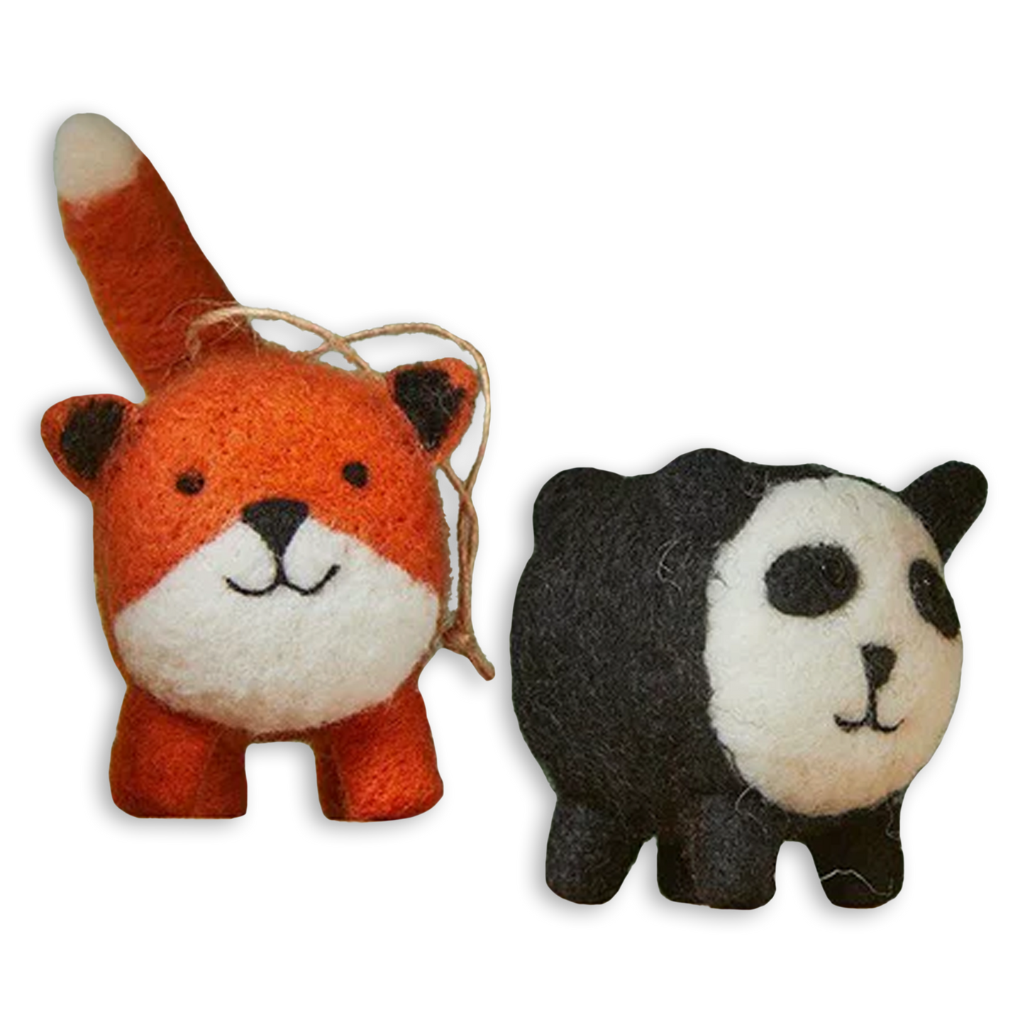 Felt Animal Ornaments