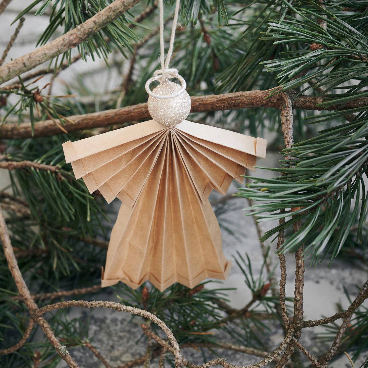 Natural Angel Ornament