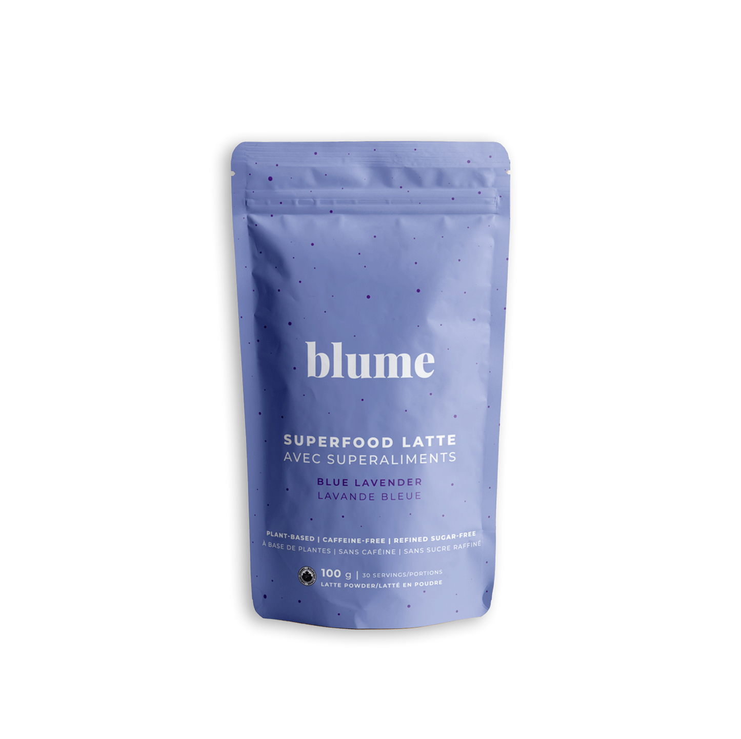 Blume Latte Powder | Blue Lavender