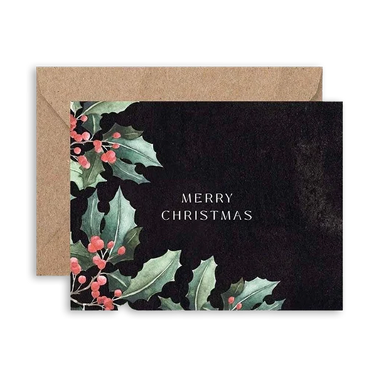 Merry Christmas Greeting Card