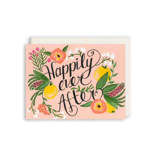 Happily Ever After | Wedding Greeting Card