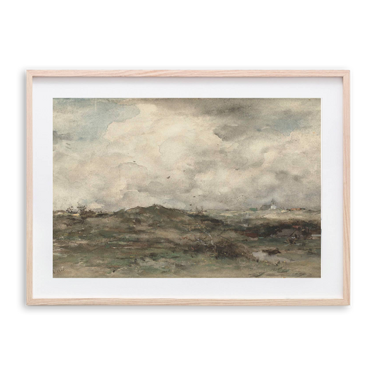 Hills Vintage Art Print