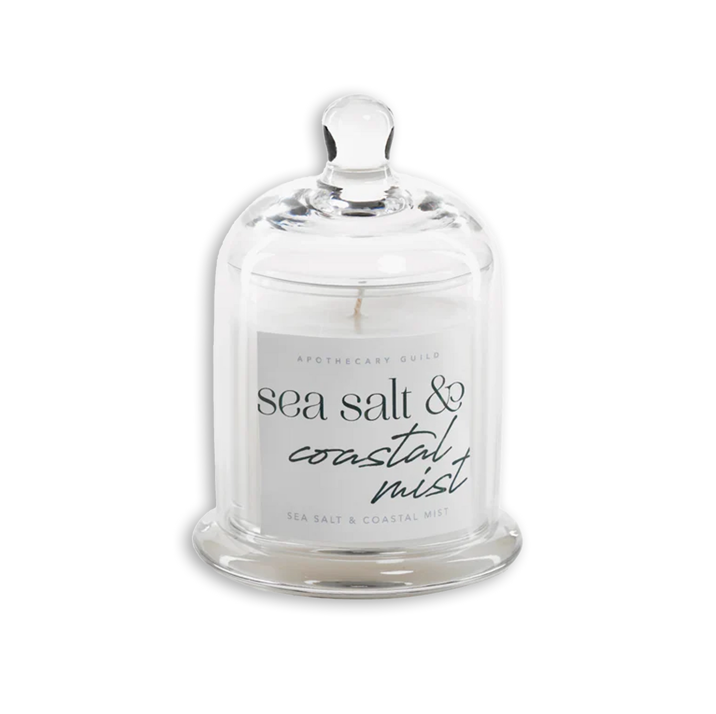 Glass Dome Candle | Sea Salt