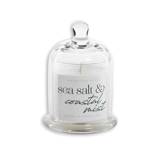 Glass Dome Candle | Sea Salt