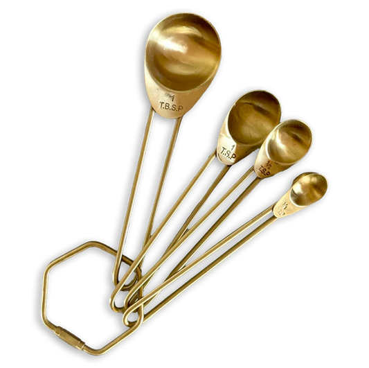 Brass Measuring Spoons