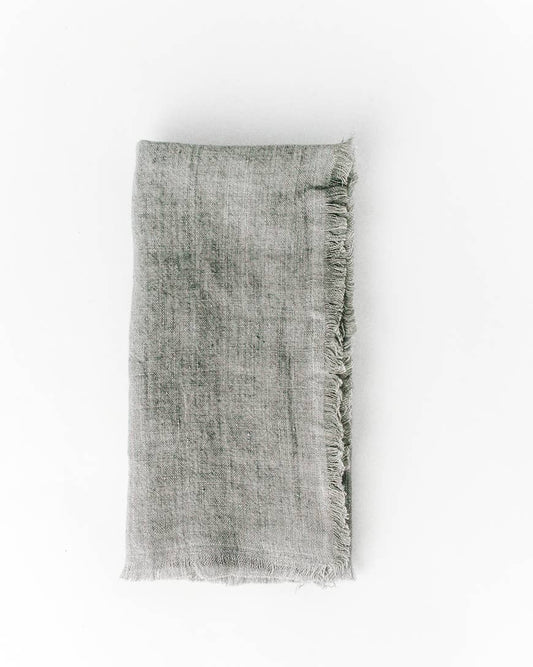 Stone Washed Linen Napkins